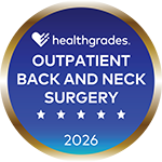 Healthgrades - America's 100 Best - Outpatient Back and Surgery 100